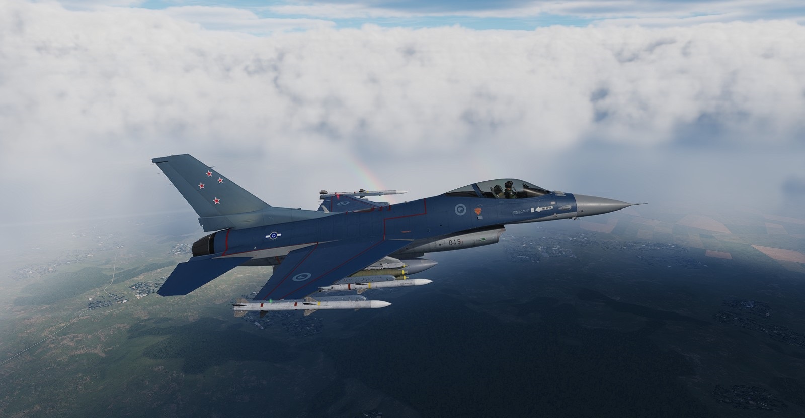 F-16C RNZAF Blue